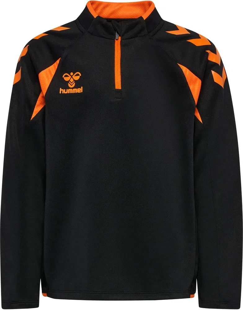 Тренировочная куртка детская на молнии Core 2.0 Half Zip Hummel, черный — фото 2