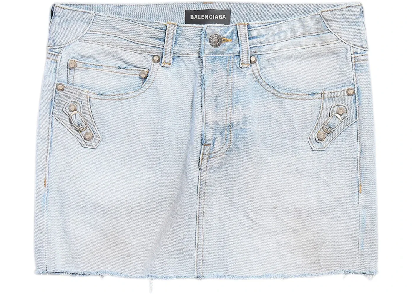 Женская мини-юбка City Balenciaga, Light Blue