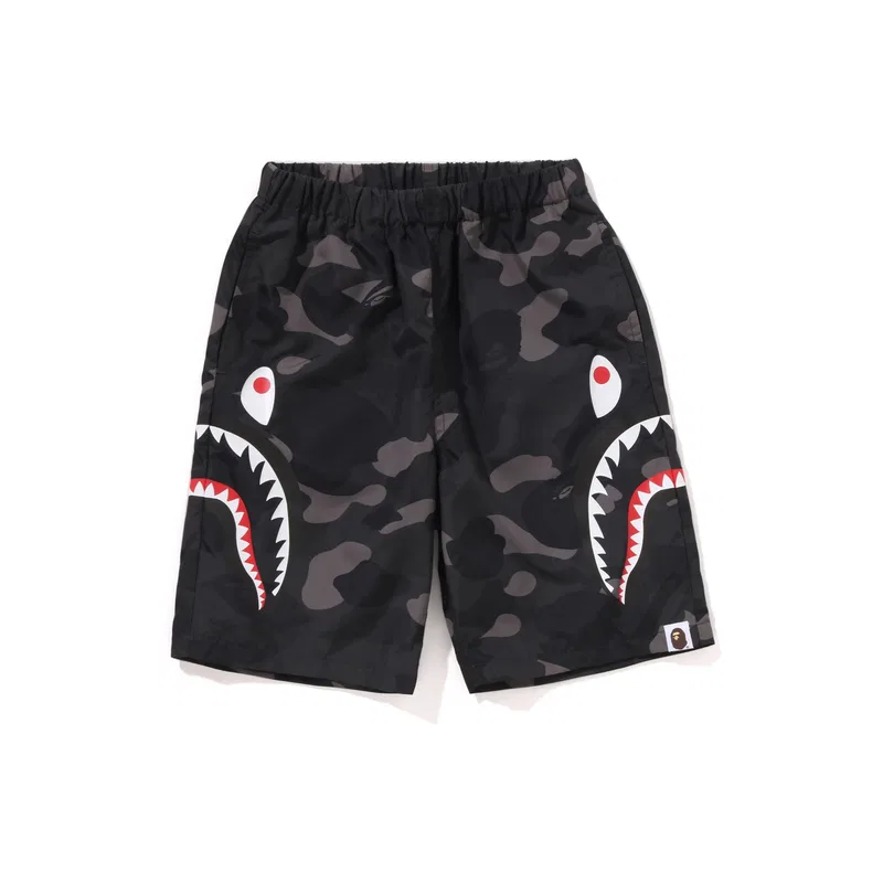 Детские шорты с принтом FW25 Shorts Teenagers A BATHING APE, Black Bkx