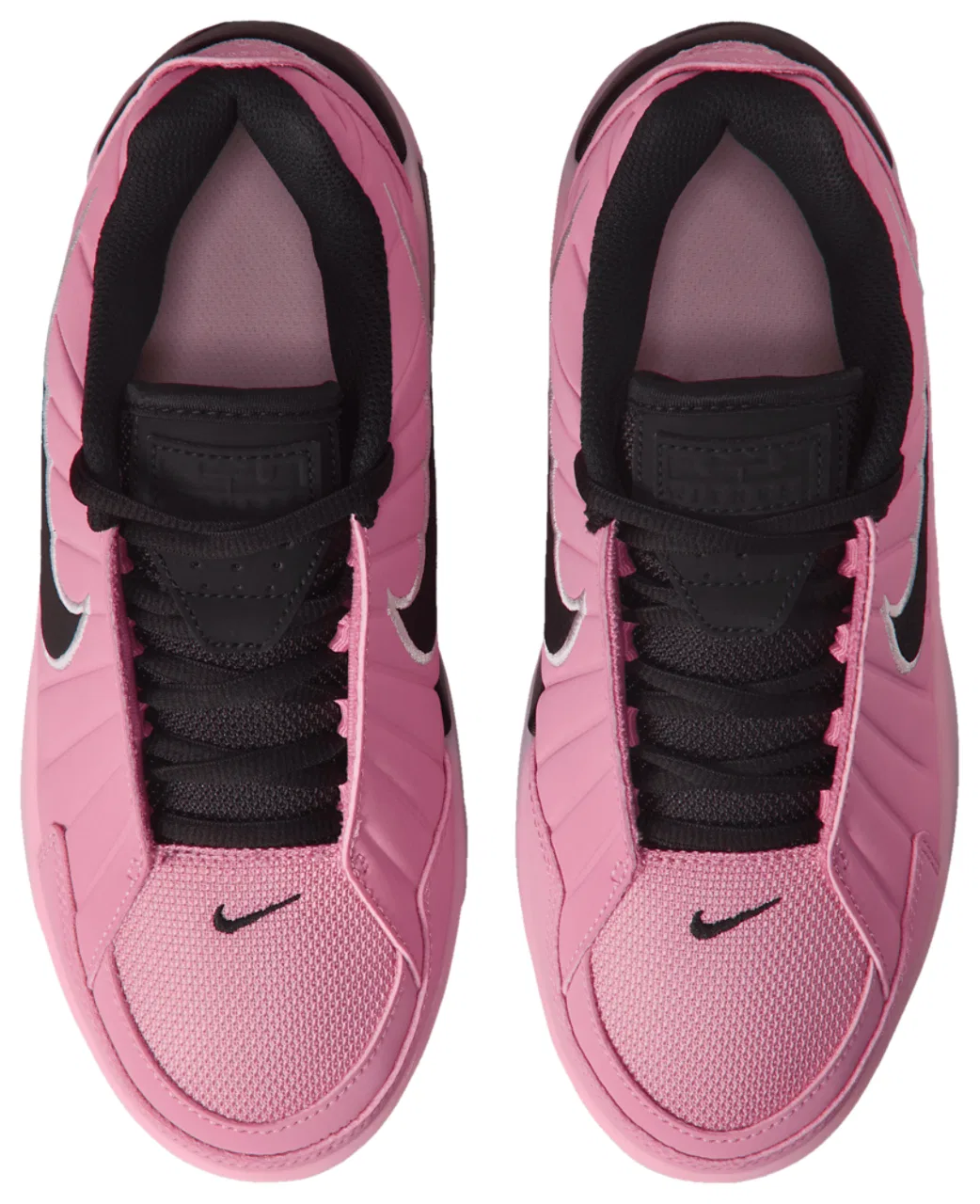 Кроссовки для мальчиков LeBron Witness IX Nike, цвет Black/Pink/Elemental Pink — фото 4