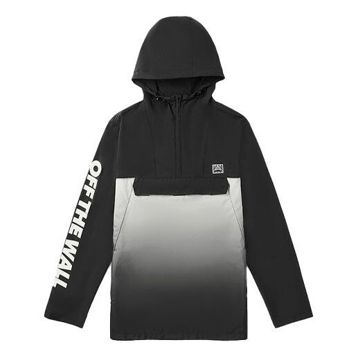 

Куртка Men's Vans Splicing Athleisure Casual Sports Hooded Jacket Black, черный