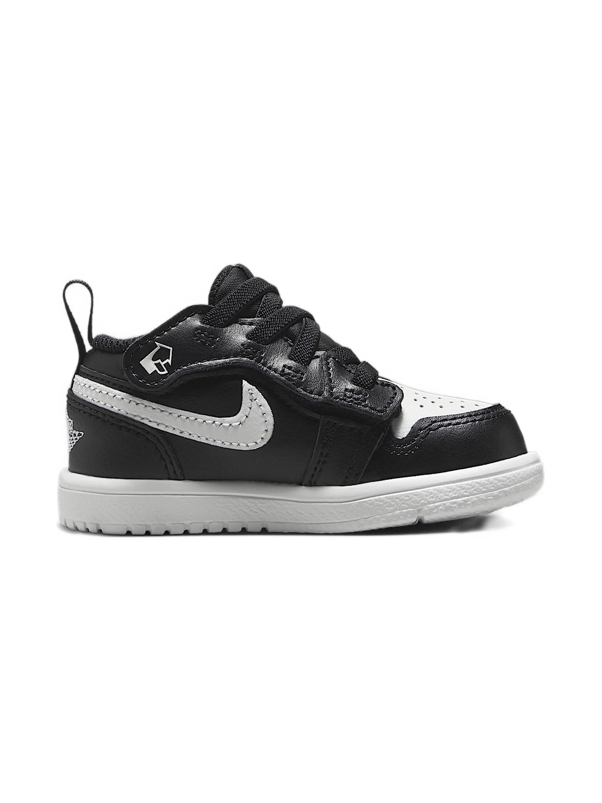 Кроссовки Jordan 1 Black/Summit Jordan Kids, черный — фото 2