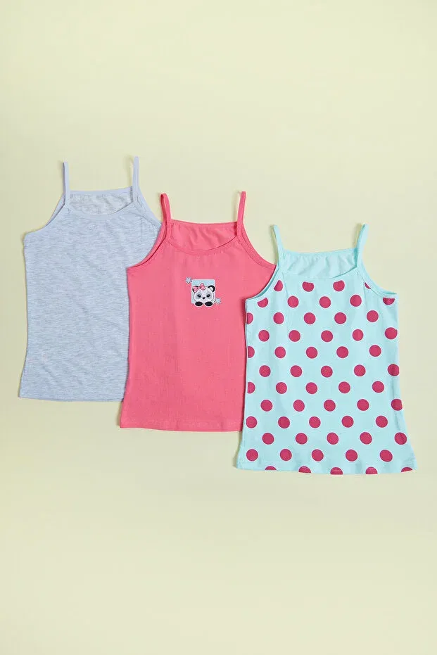 Детское для девочек нижнее белье с принтом Panda printed Fulla Moda, Mint