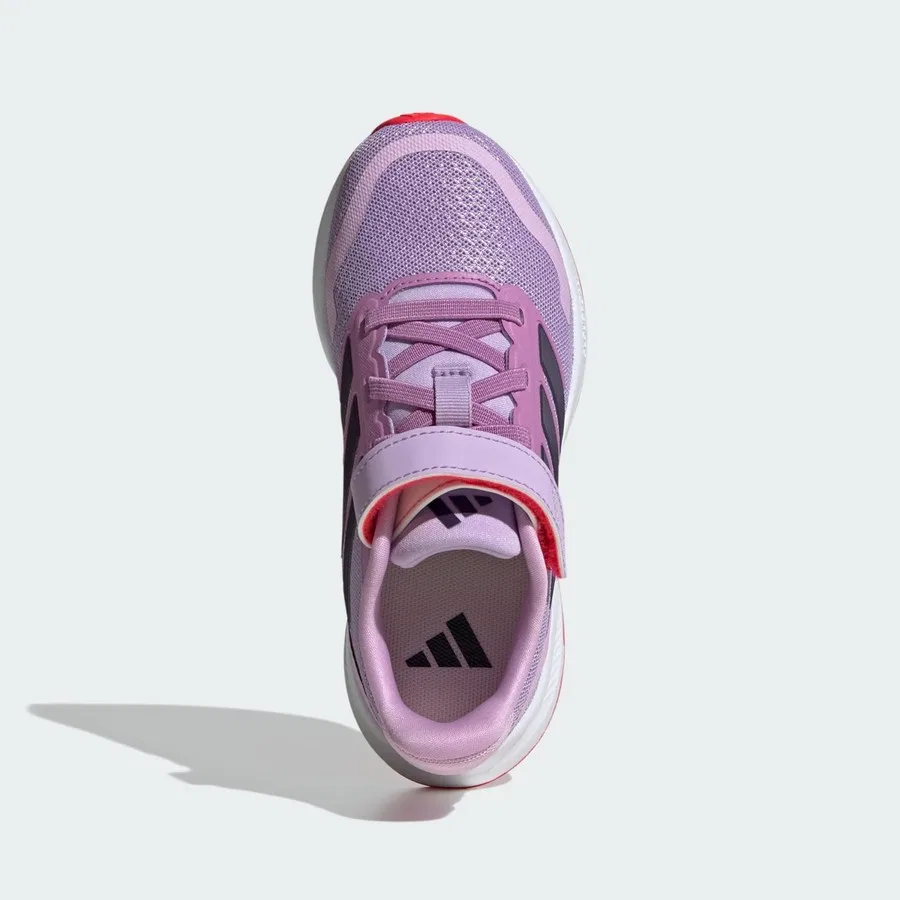 Детские кроссовки с липучками Runfalcon 5 adidas, Фиолетовый — фото 4