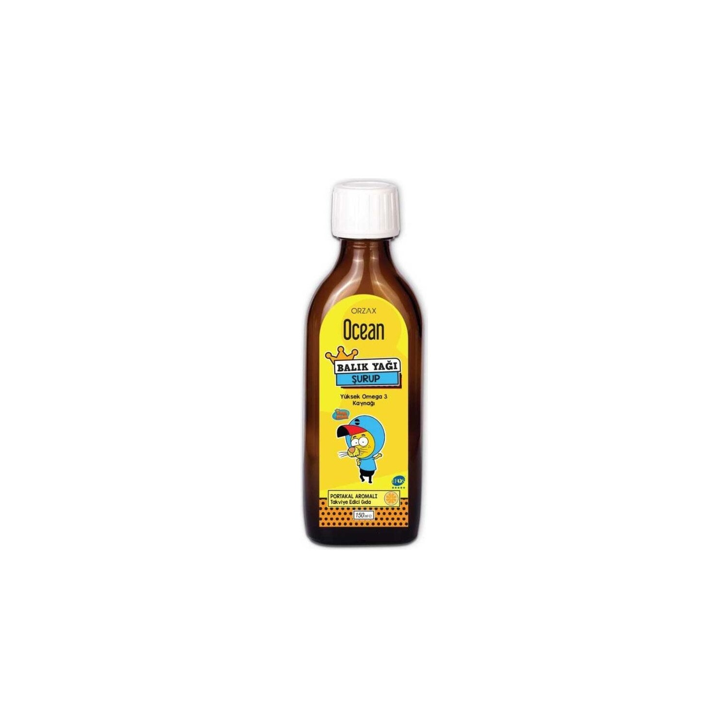 

Сироп Orzax Ocean Omega 3 с апельсиновым вкусом, 150 мл