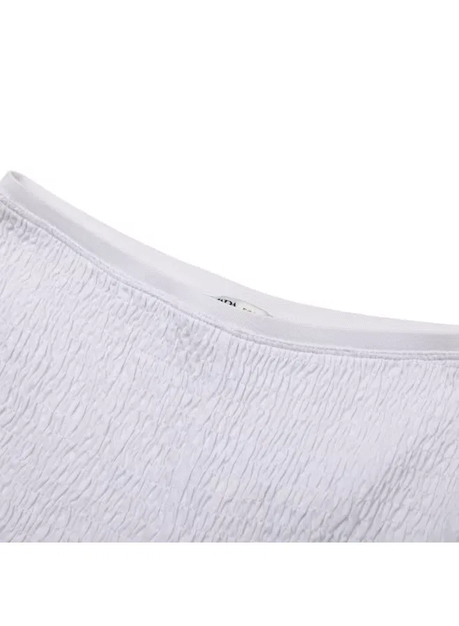 Шорты-бермуды для дома Zara, белый — фото 4