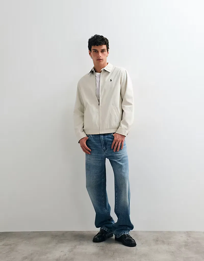 Ветровка Polo Ralph Lauren с логотипом бренда, каменного
