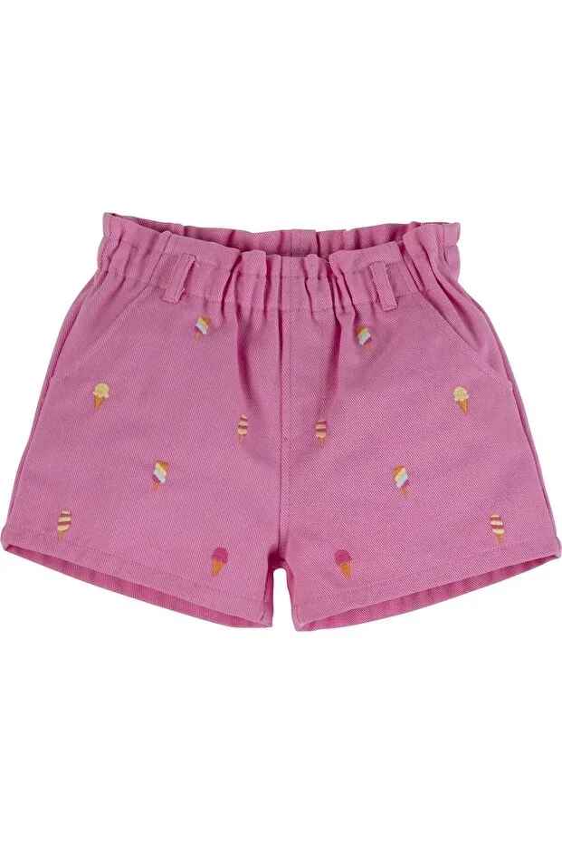 Детские шорты для девочек хлопковые Idilbaby&Mamino, Pink
