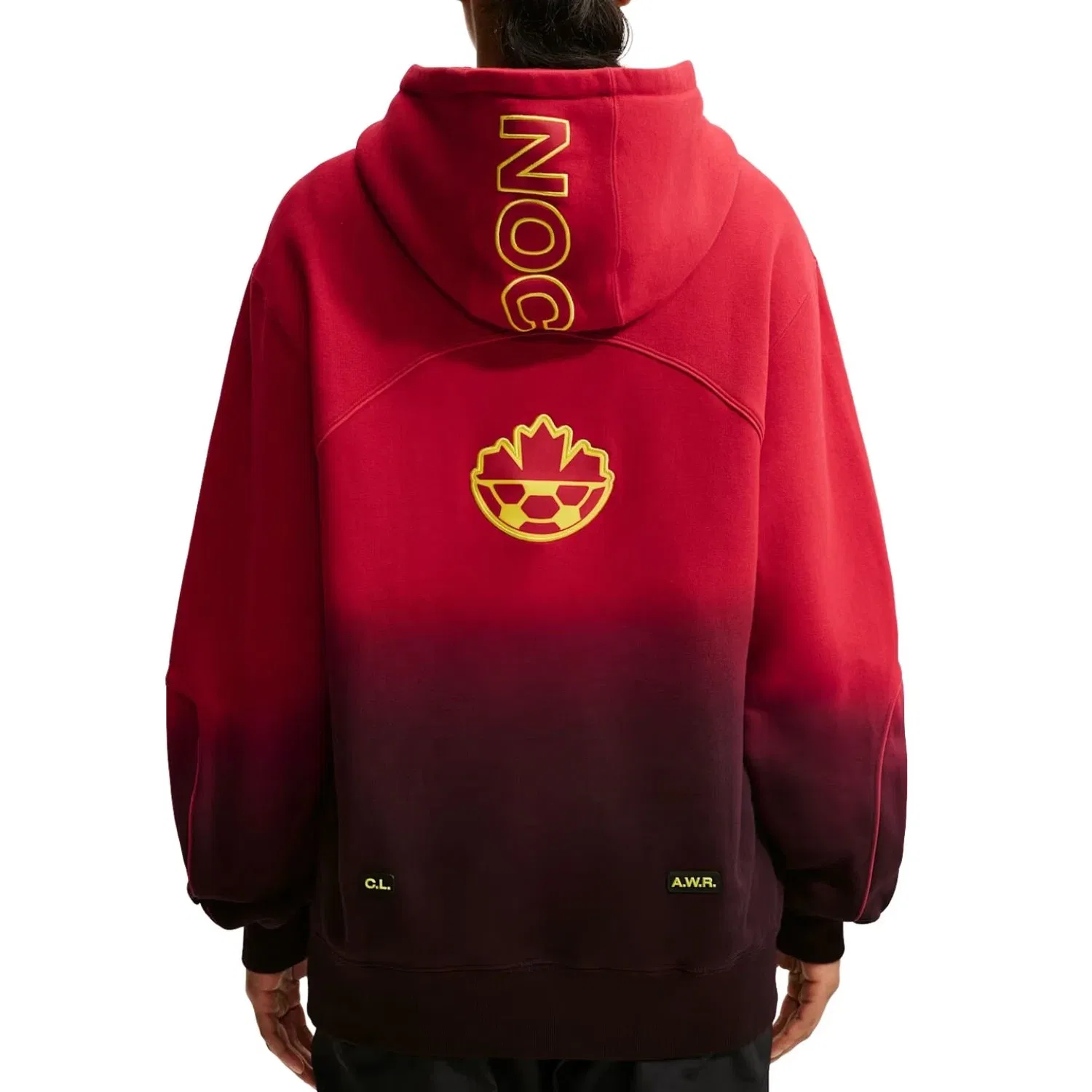 Мужское худи с длинным рукавом Nike NOCTA Cryoshot CS Hoodie, красный — фото 3
