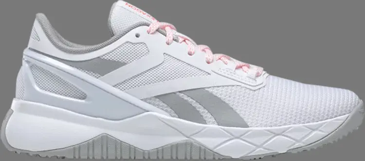

Кроссовки wmns nanoflex tr 'white pure grey' Reebok, белый