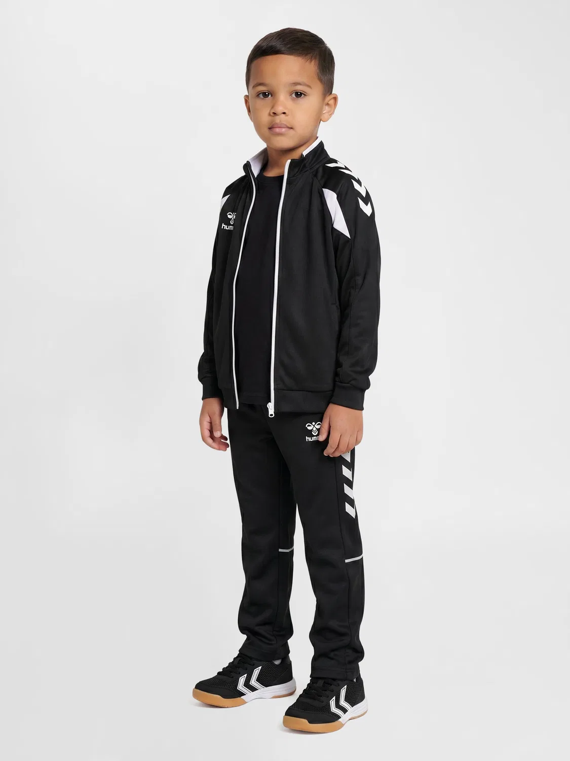 Детские спортивные штаны hmlCORE 2.0 SWEAT PANTS KIDS Hummel, Schwarz Weiss — фото 3