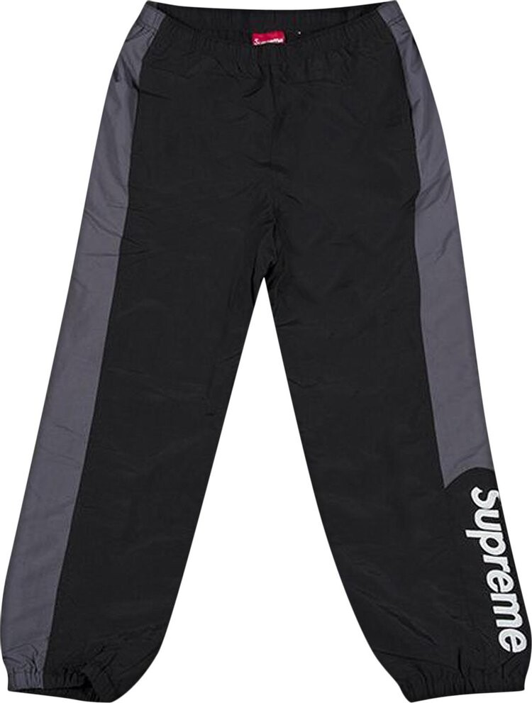 

Брюки Supreme Side Logo Track Pant 'Black', черный