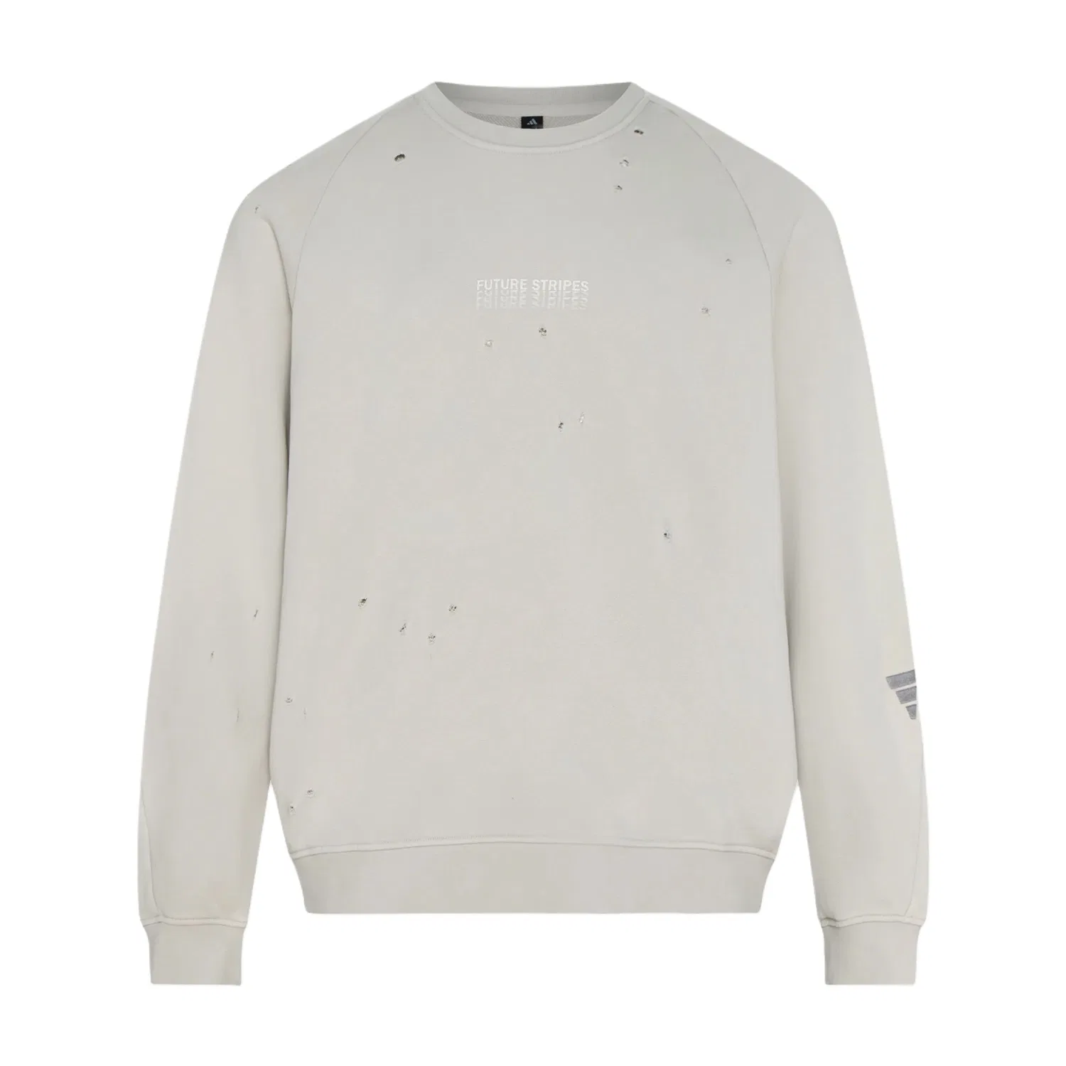 Мужской свитшот с круглым вырезом Track Gray Adidas, Track Gray