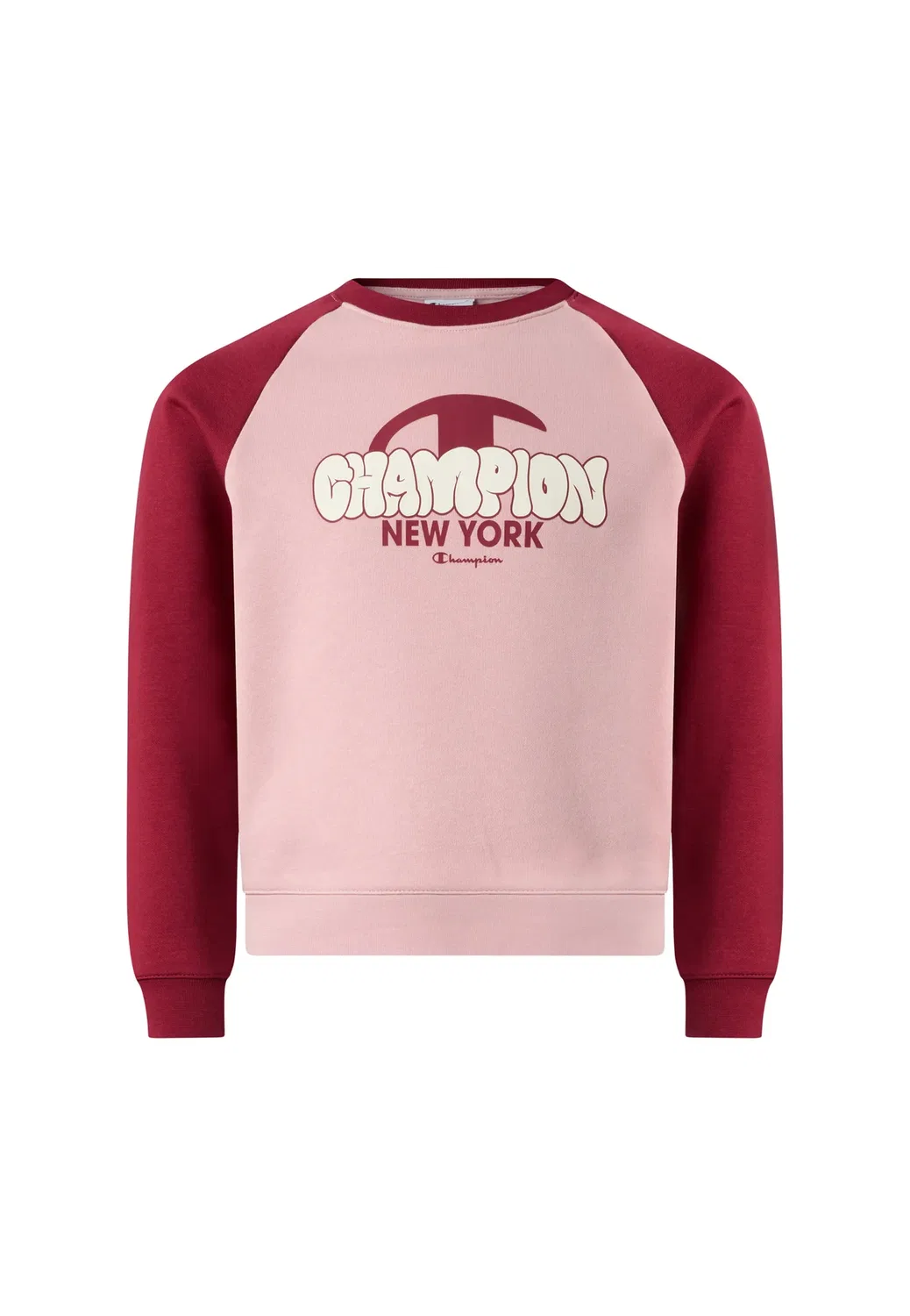 Толстовка с круглым вырезом, стандартный крой Champion, Pink — фото 4
