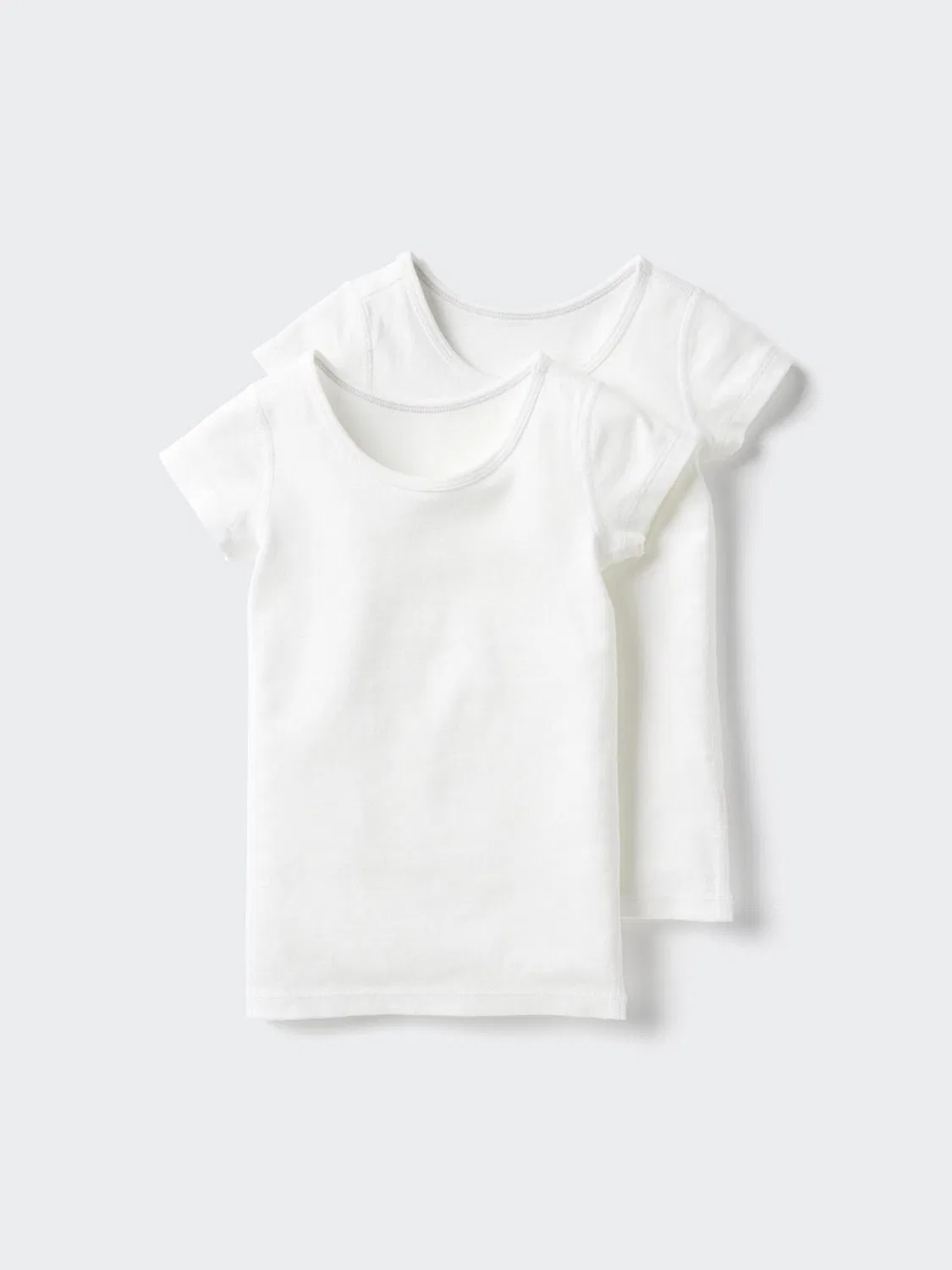 Комплект футболок для малышей из хлопка Uniqlo, белый