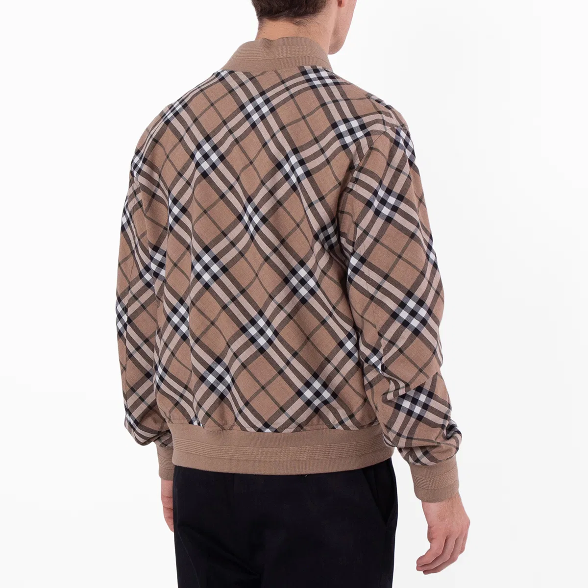 Куртка Burberry Ered Harrington Check Jacket, Linden Ip Check — фото 4