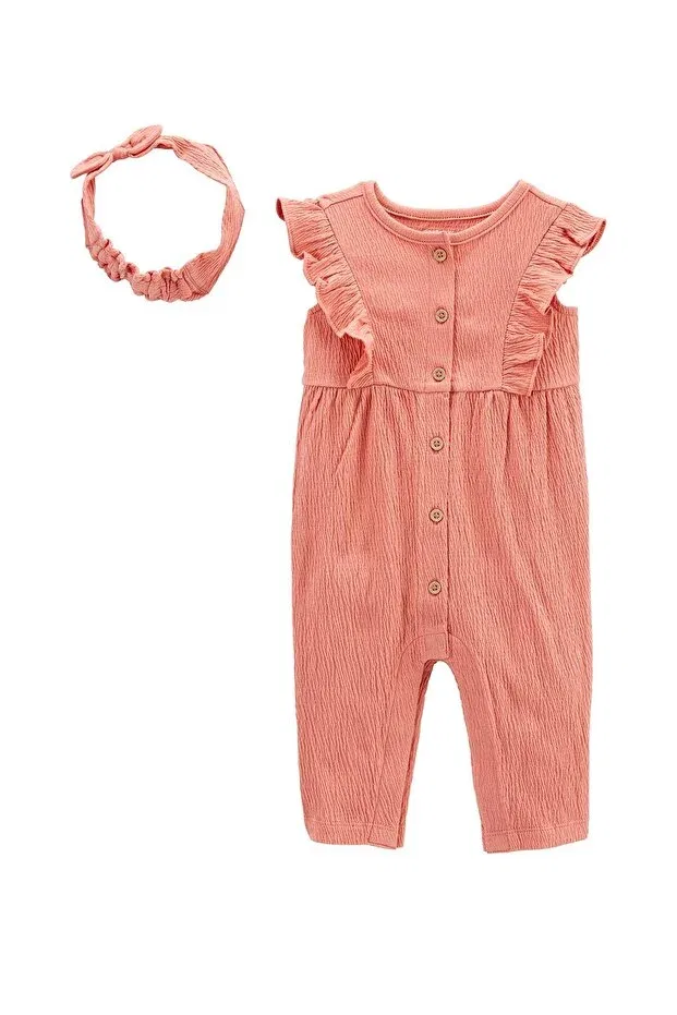 Детский комбинезон для девочек хлопковый Carter'S, Mixed Color