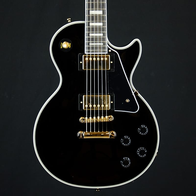 

Epiphone Les Paul Custom Original - Электрогитара Ebony, Black EILCEBGH1