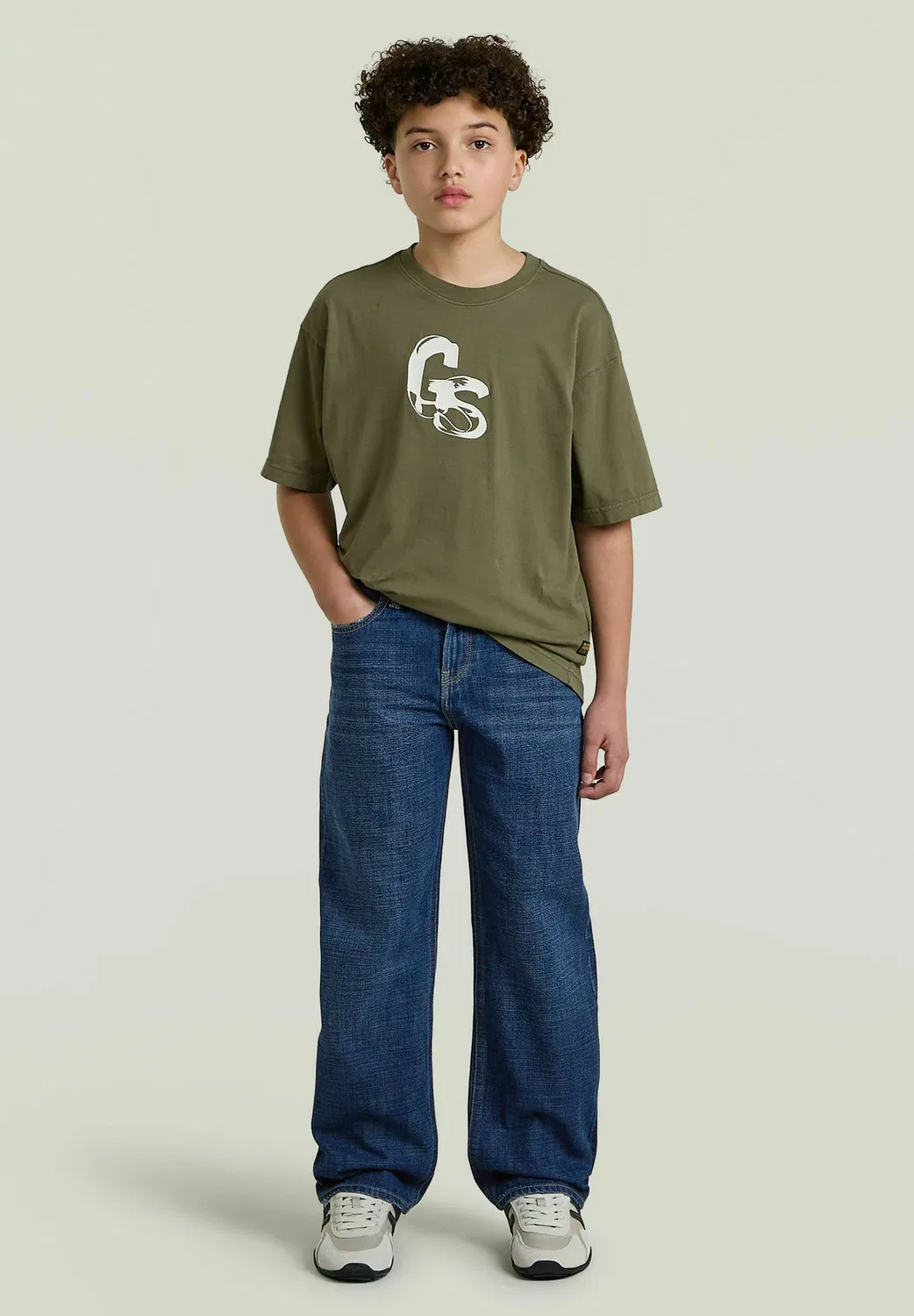Детские джинсы Dakota прямого кроя - свободные джинсы G-Star, Medium