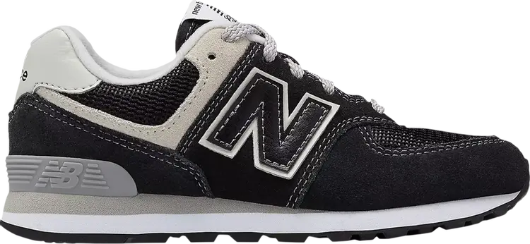 

Кроссовки New Balance 574 Core Kids 'Black Grey', черный