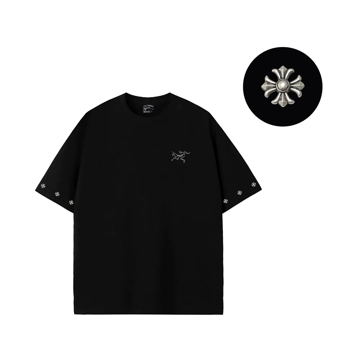 Унисекс футболка с принтом Kragg Arcteryx, Black Bird Starry-Black Limited Edition Shopping Bag — фото 4