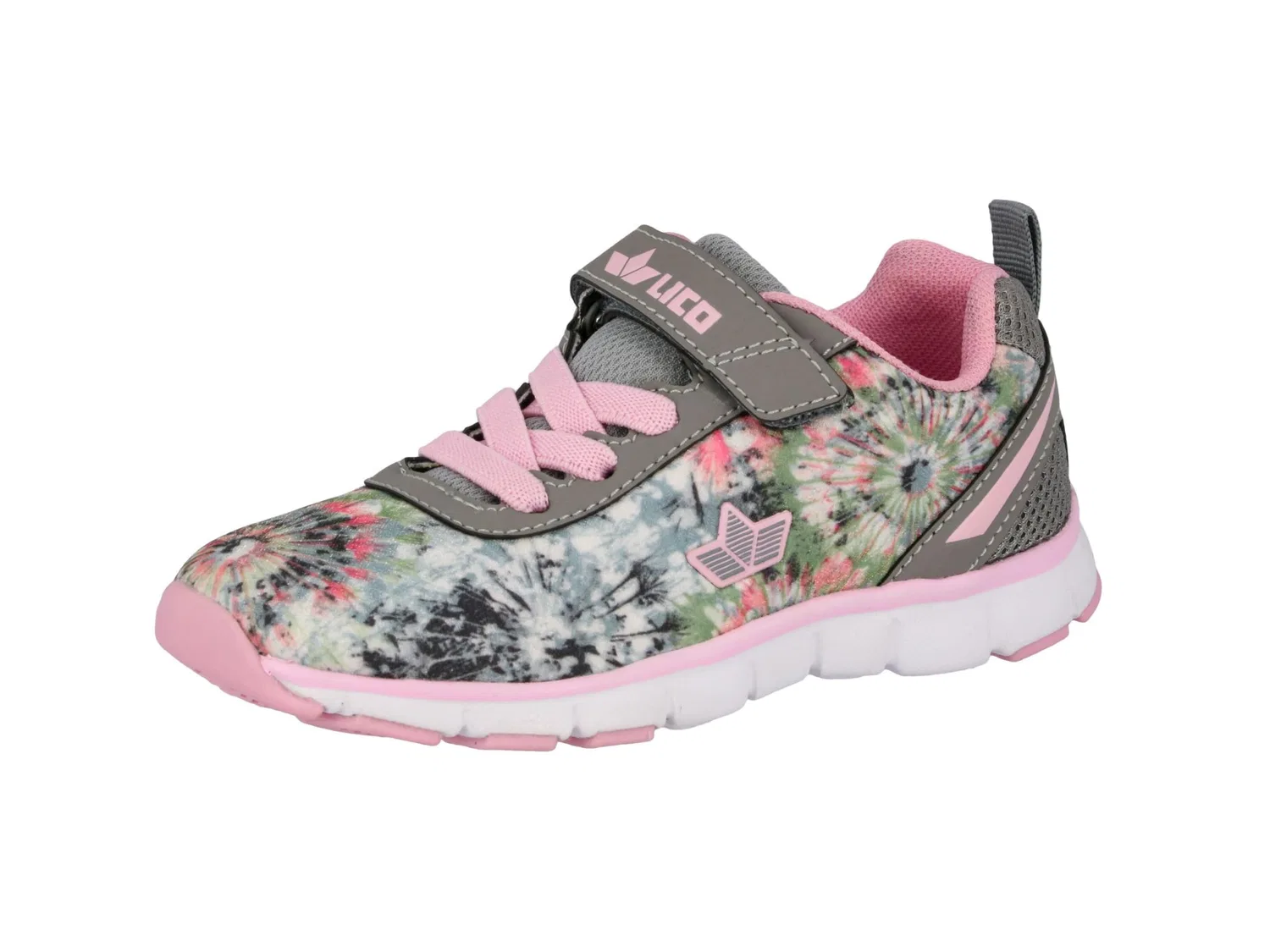 Детские кроссовки для девочек Lico, Pink (Pink/Grau Pink/Grau)