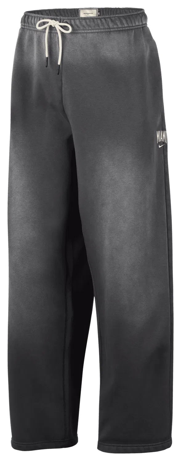 Мужские спортивные брюки на флисовой подкладке Heat Basketball Wash Pants Nike, белый/серый — фото 3