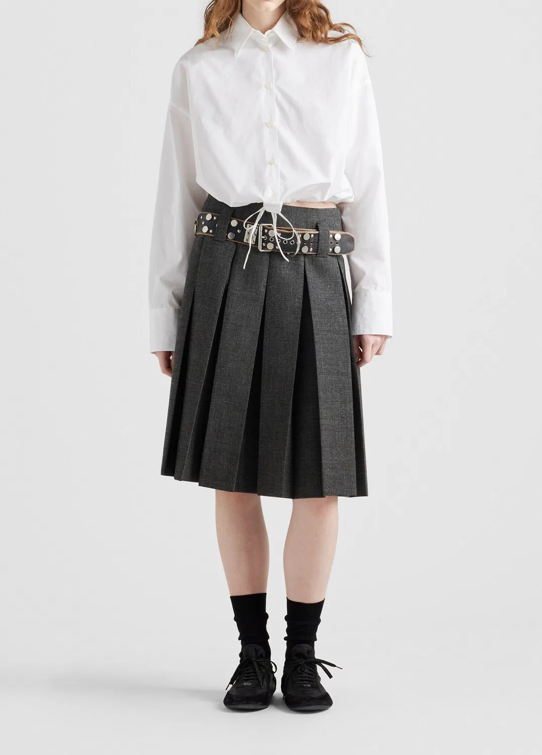 Блуза Prada, белый — фото 2