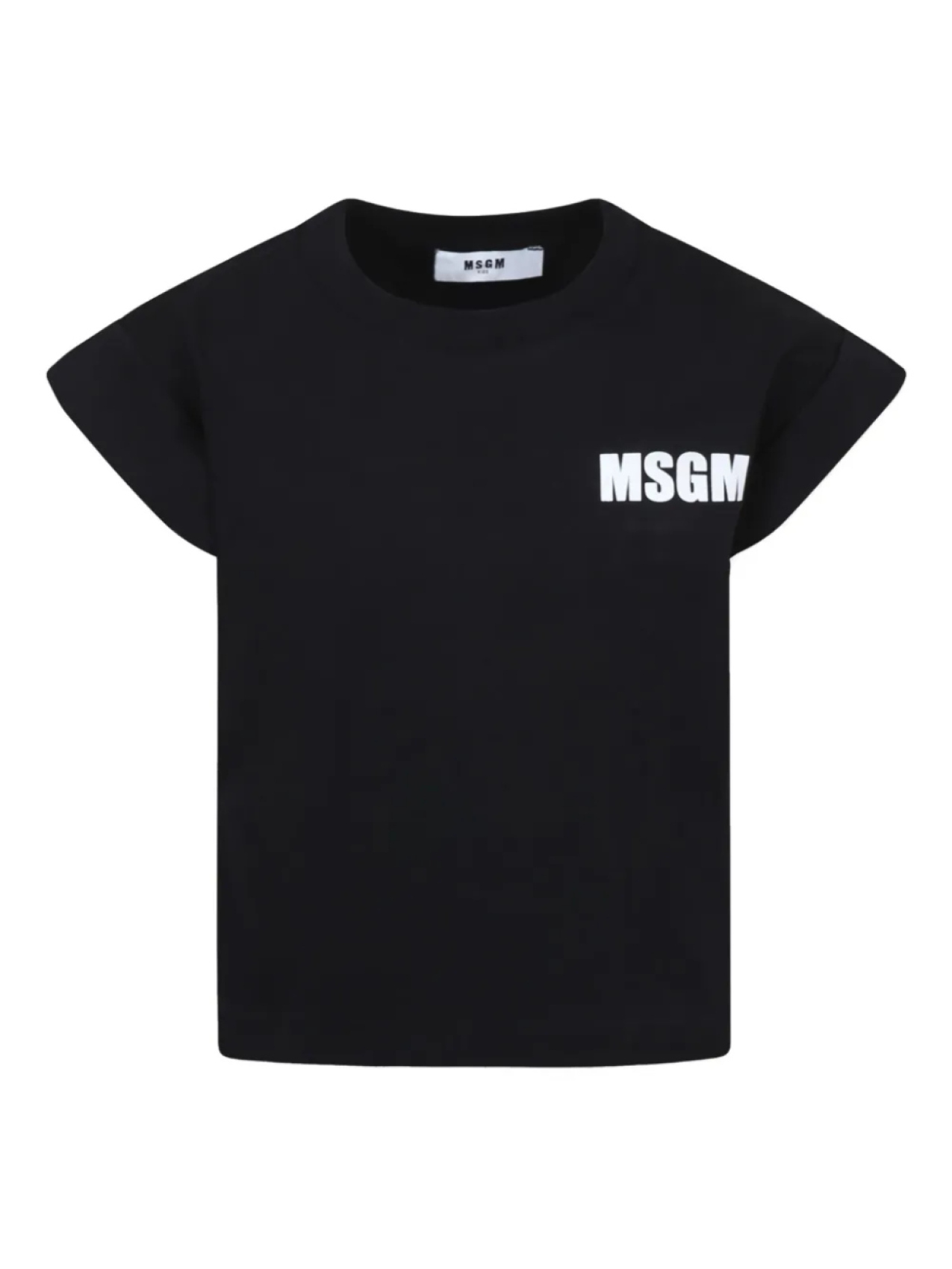 

Футболка с логотипом MSGM Kids, черный