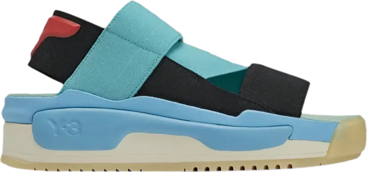 

Сандалии Adidas Y-3 Hokori Sandal 'Black Vivid Mint', черный