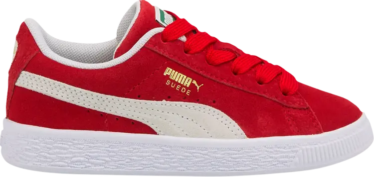 

Кроссовки Puma Suede Classic 21 Jr High Risk Red, красный