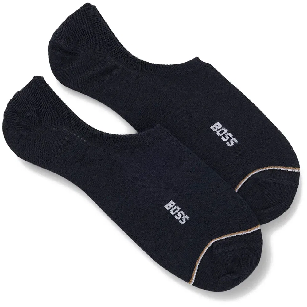 Мужские носки-невидимки BOSS Iconic 10263012, Blue