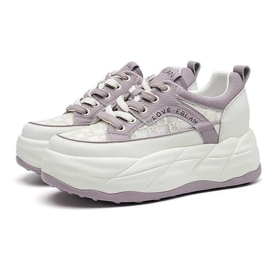 

Кроссовки Eblan Breathable Sports (размер 39), белый/фиолетовый
