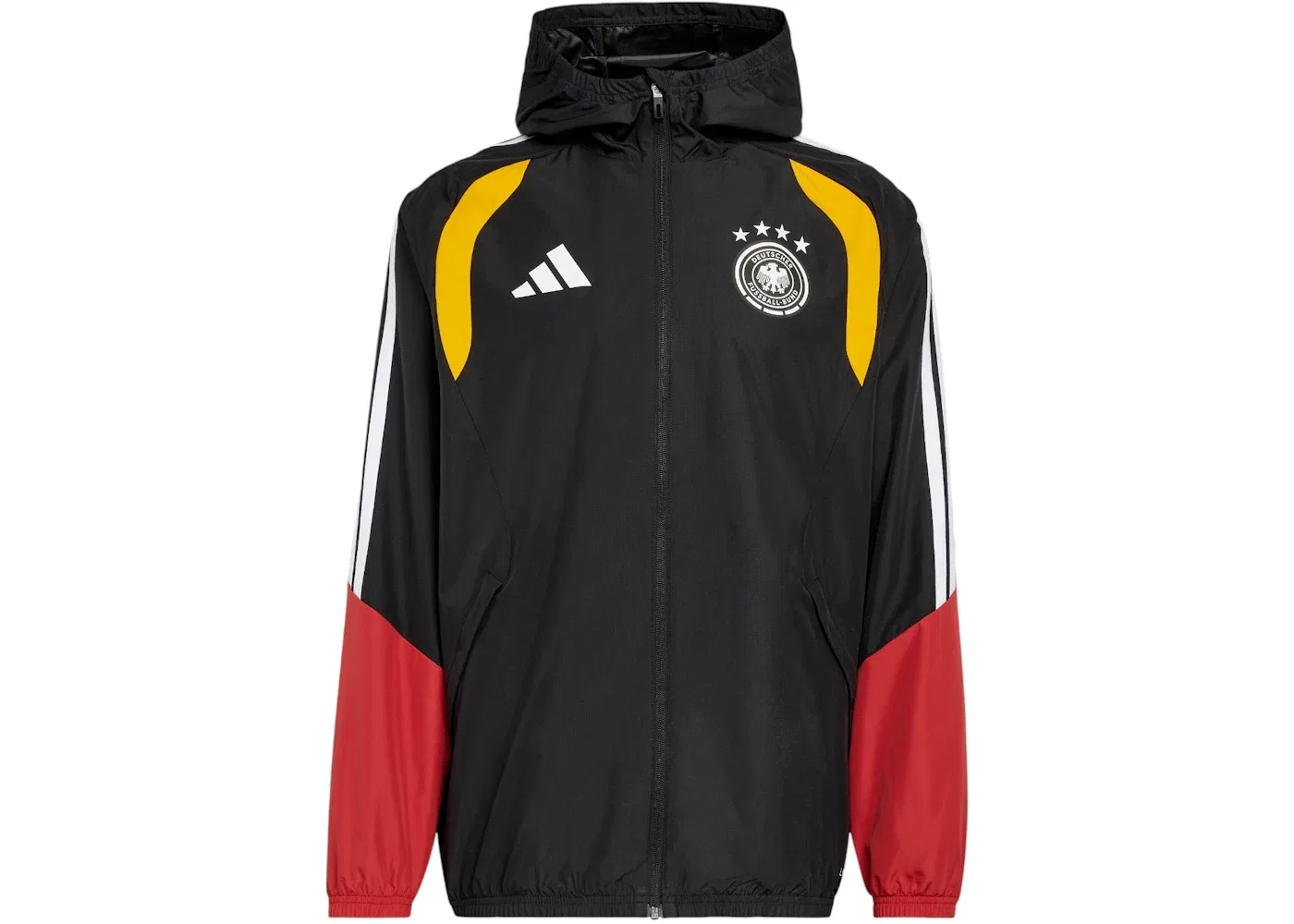 Мужская куртка непромокаемая Tiro All Weather Jacket Adidas, Black