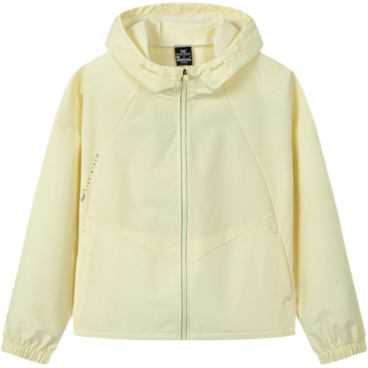 

361° Тренч для женщин Pudding Yellow с капюшоном, умеренная длина