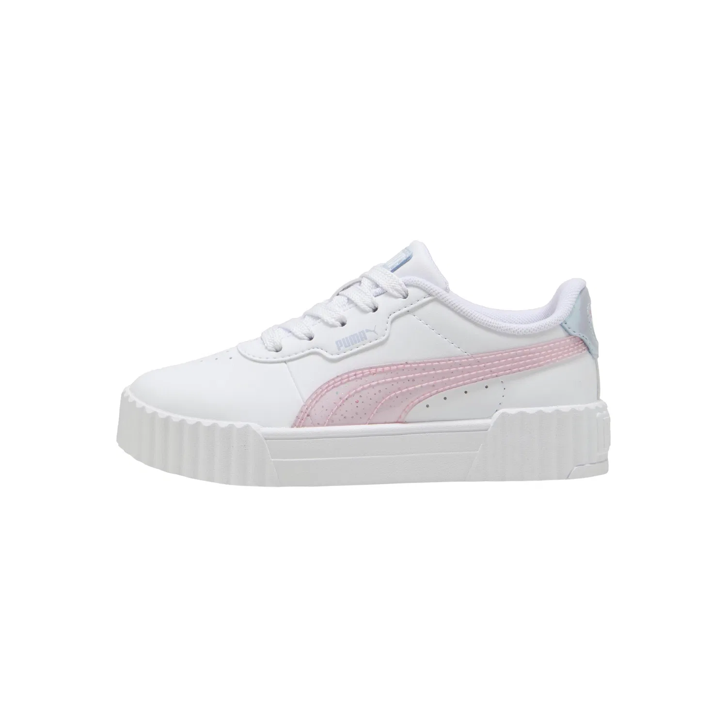 Детские кроссовки с принтом Carina 3.0 Blurry Dreams Puma, Weiss