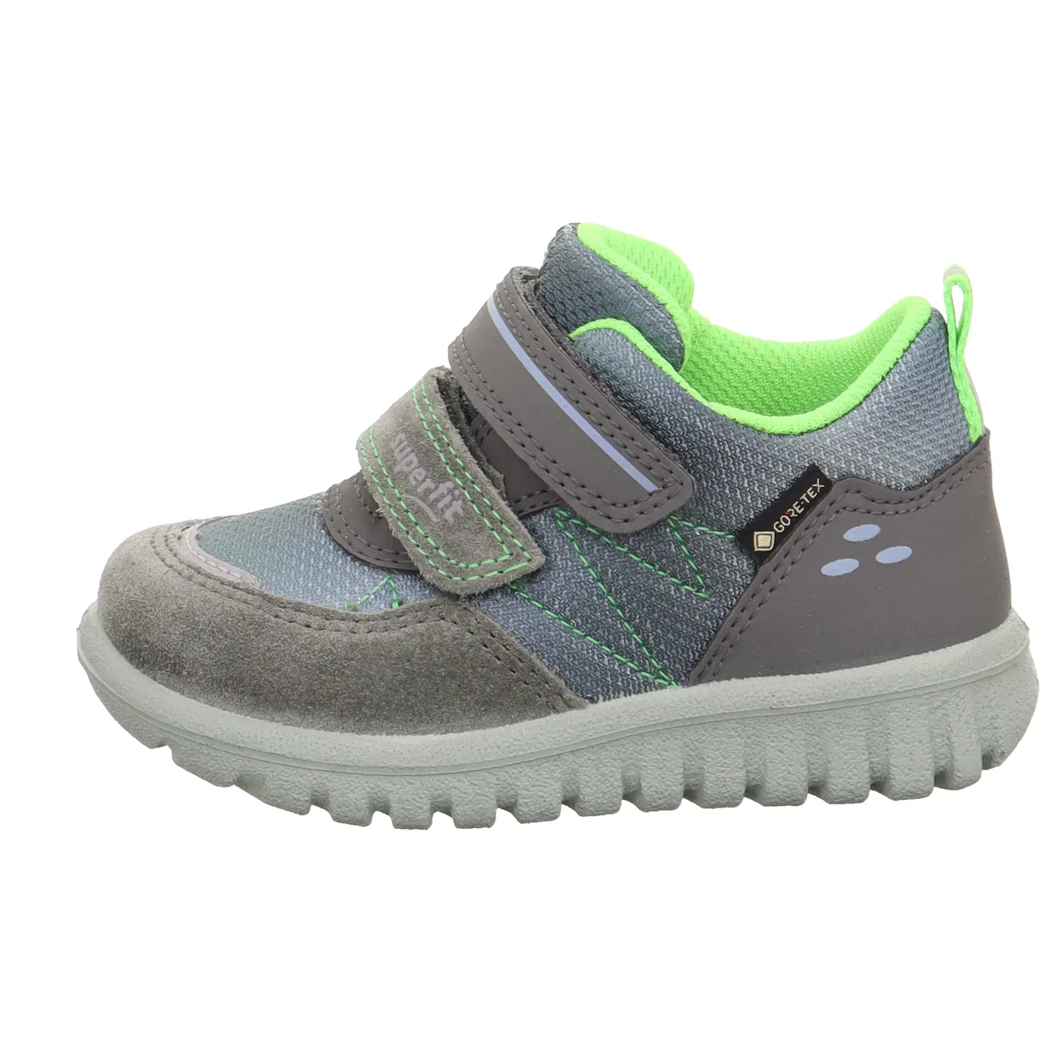 Кроссовки для первых шагов с принтом SPORT7 MINI Superfit, зеленый — фото 3