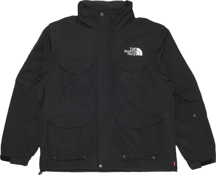 

Куртка Supreme x The North Face Trekking Convertible Jacket 'Black', черный