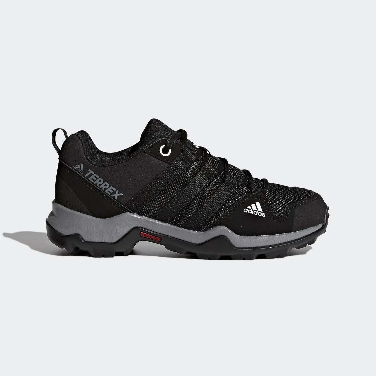 Детские походные ботинки с низким вырезом TERREX AX2R Adidas, Schwarz Grau — фото 2
