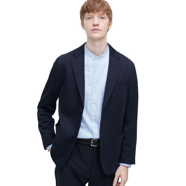 

Пиджак Uniqlo Comfort 2B, темно-синий
