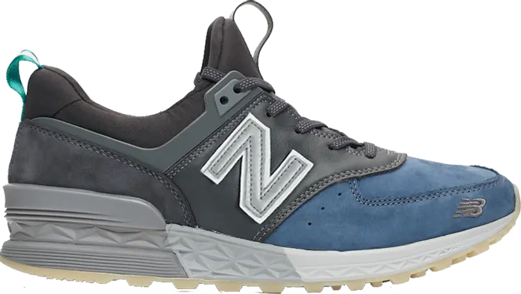 

Кроссовки New Balance Mita Sneakers x 574 'Black Blue', черный, Черный;серый, Кроссовки New Balance Mita Sneakers x 574 'Black Blue', черный