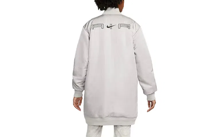 Куртка утепленная свободного кроя с синтетическим наполнителем Nike, серая