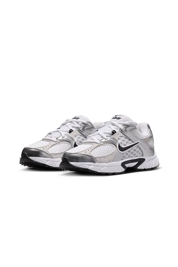 Детские кроссовки для девочек с коротким каблуком V5 rnr GS Nike, Gray White — фото 3