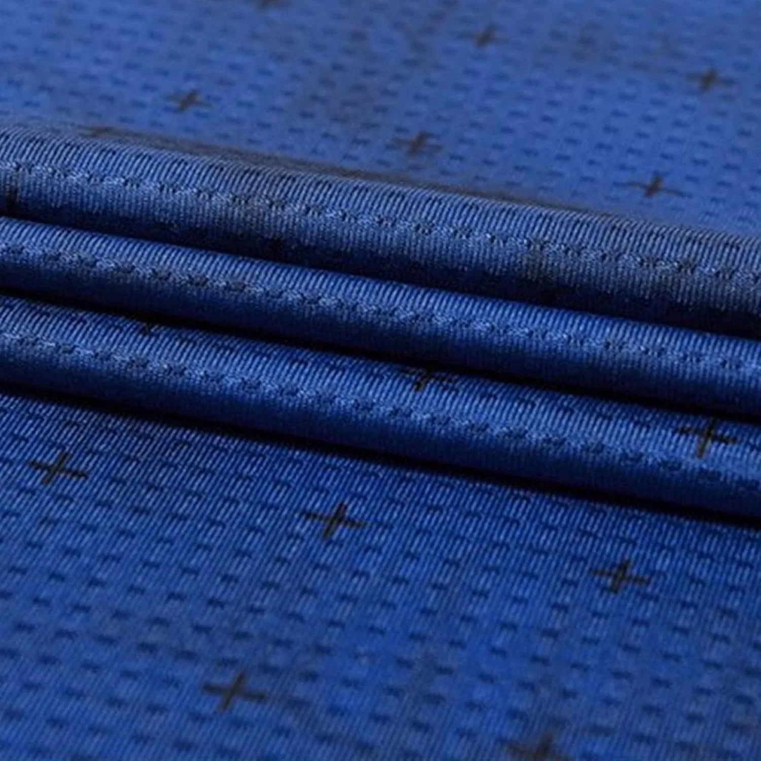Мужская облегающая футболка с круглым вырезом Dry Fit, Blue — фото 4