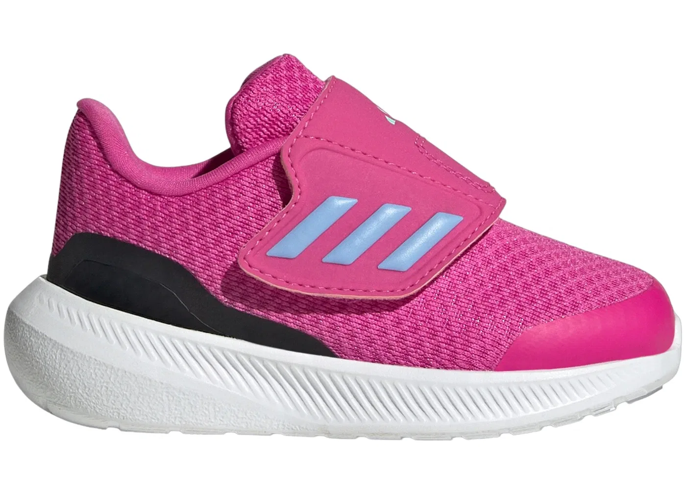 Детские кроссовки беговые Adidas Runfalcon 3.0, Lucid Fuchsia Blue Dawn Core Black