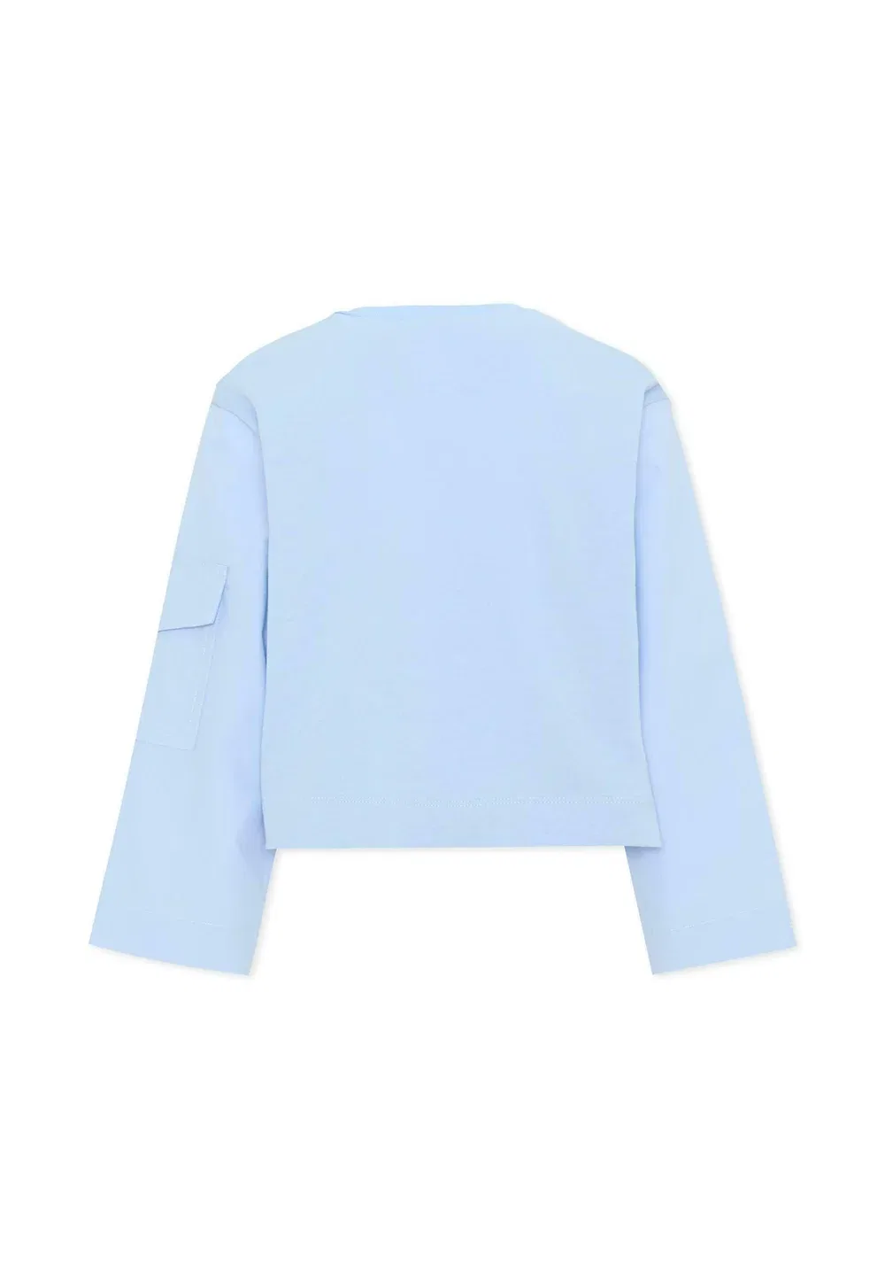 Футболка - топ с длинными рукавами Marni, Light Blue — фото 2