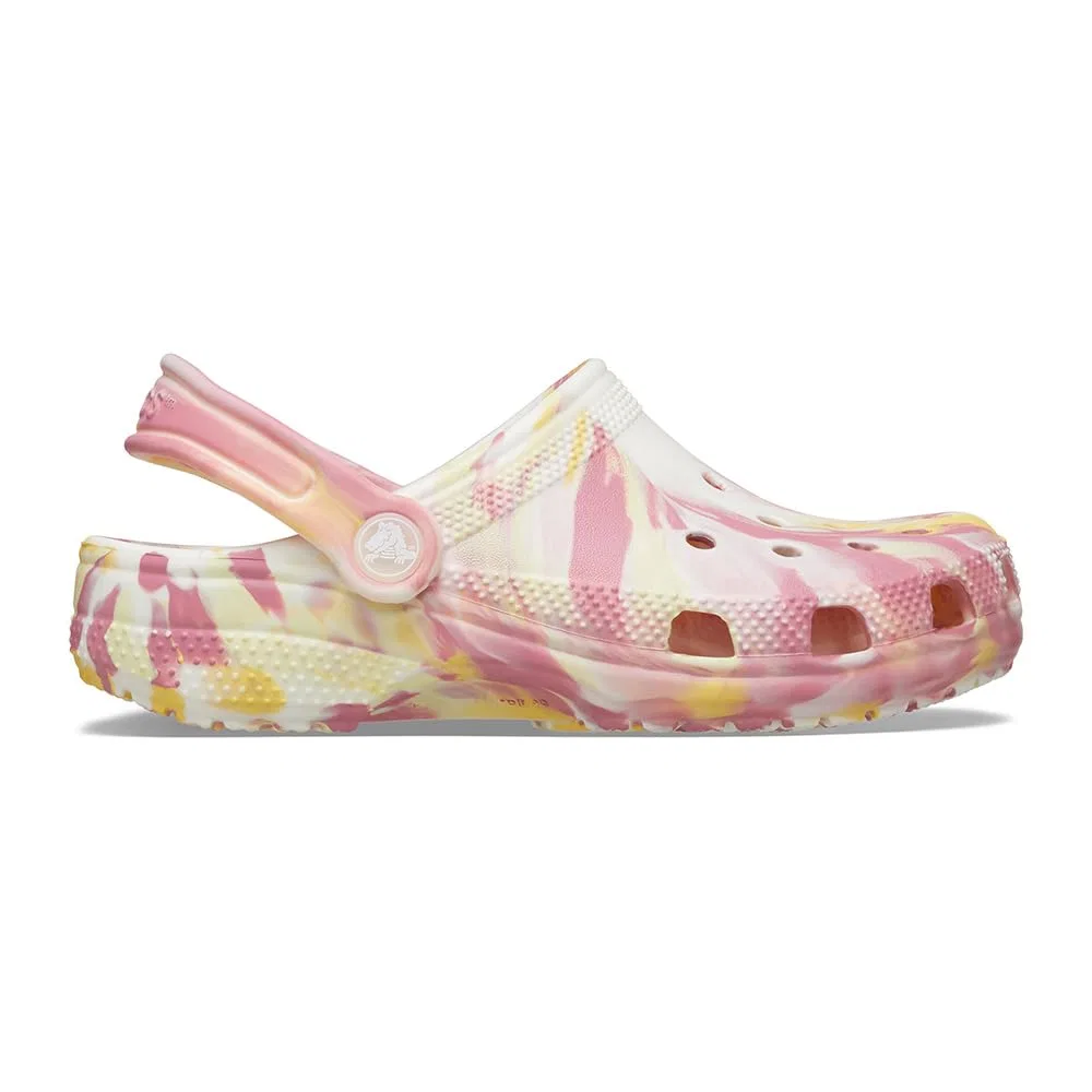 Детские сабо для девочек Crocs Classic Clog, Daylily Multi