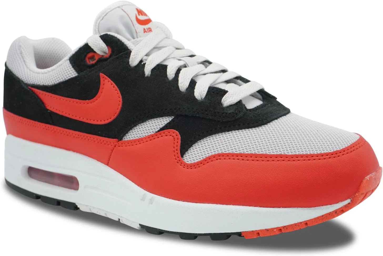 Мужские кроссовки Nike Air Max 1 EssentialSneaker, черный/серый/малиновый — фото 2
