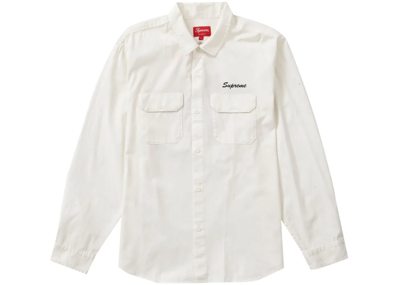 Мужская рубашка с принтом Mary Work Shirt Supreme, белый — фото 2