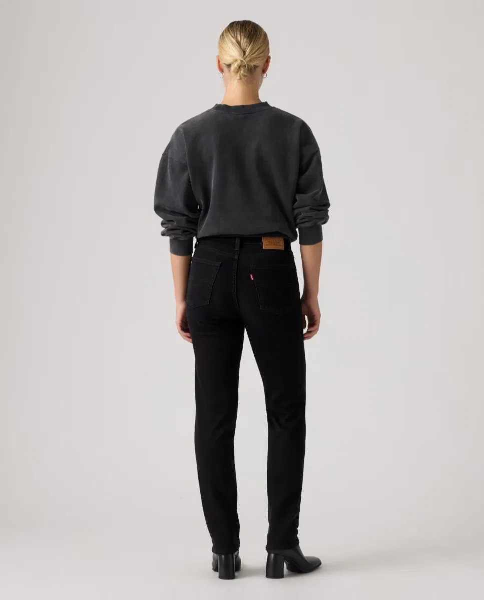 Женское узкие джинсы, Vaquero Pitillo 722 High Rise Slim Tiro Alto, Levi's, темно-серый — фото 2